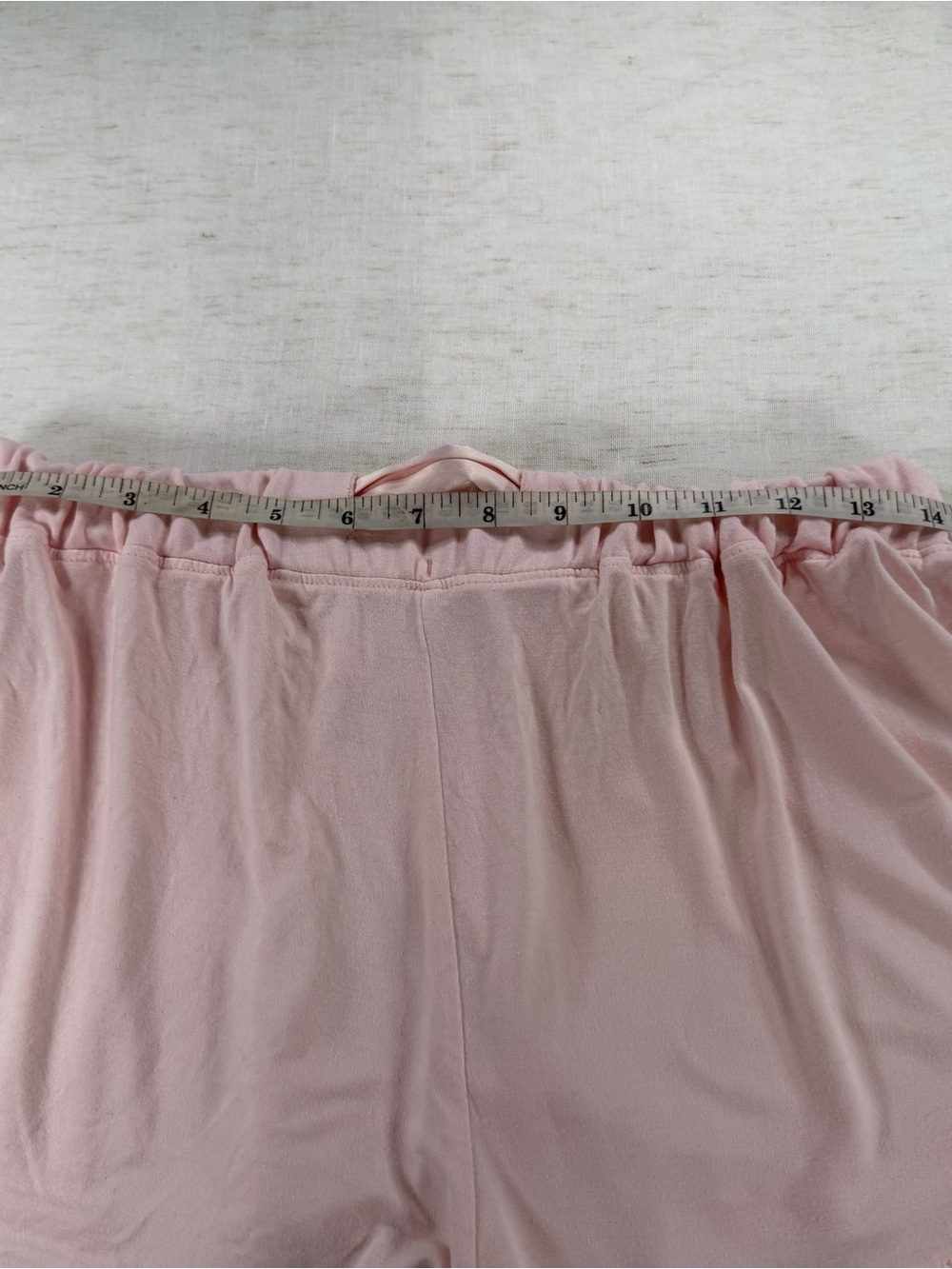Faceplant Dreamwear Women's Pink Solid Bamboo Viscose Sleep Shorts Drawstring S - Picture 5 of 6